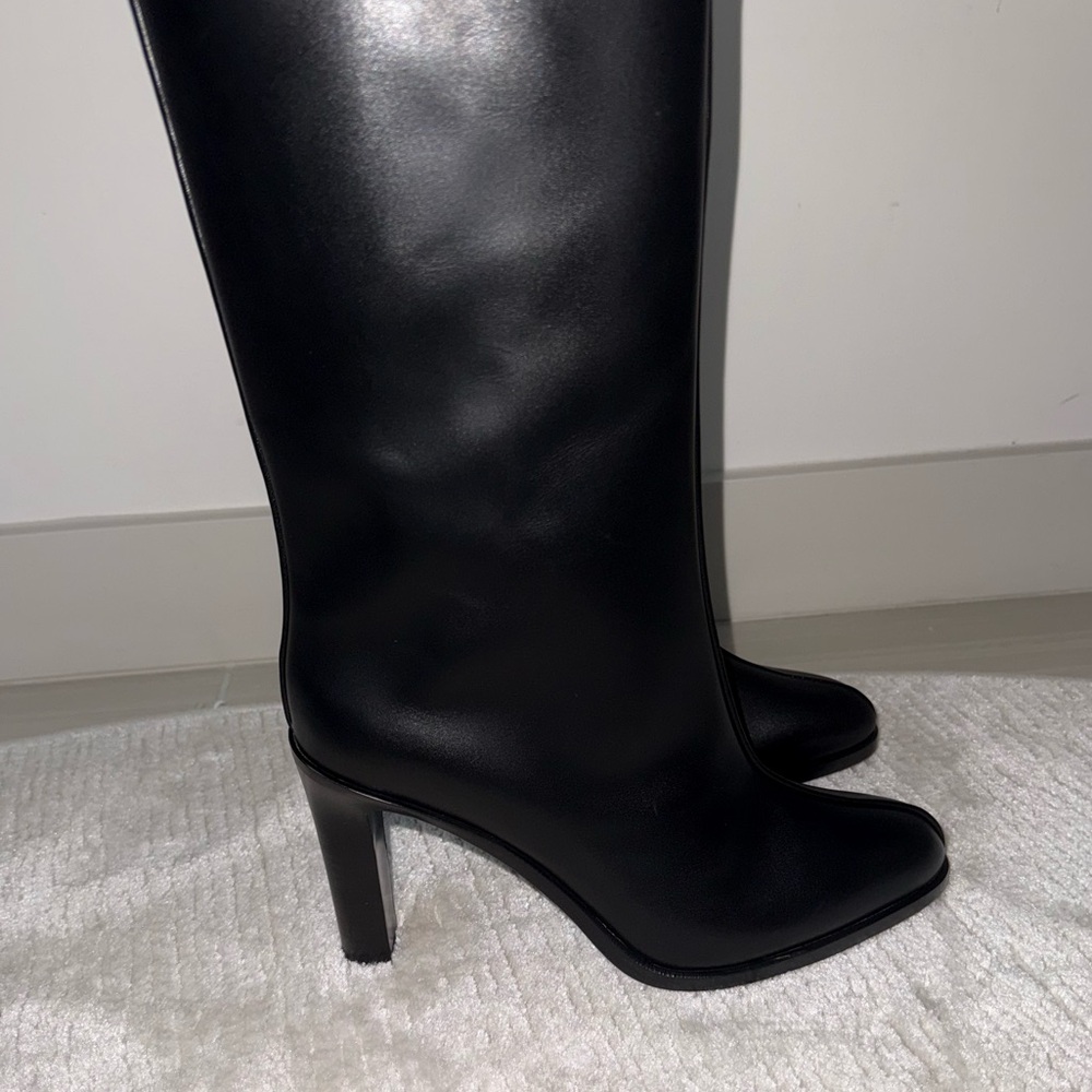 The Row Wide Shaft Boots,39.5,Black - Picture 13 of 16